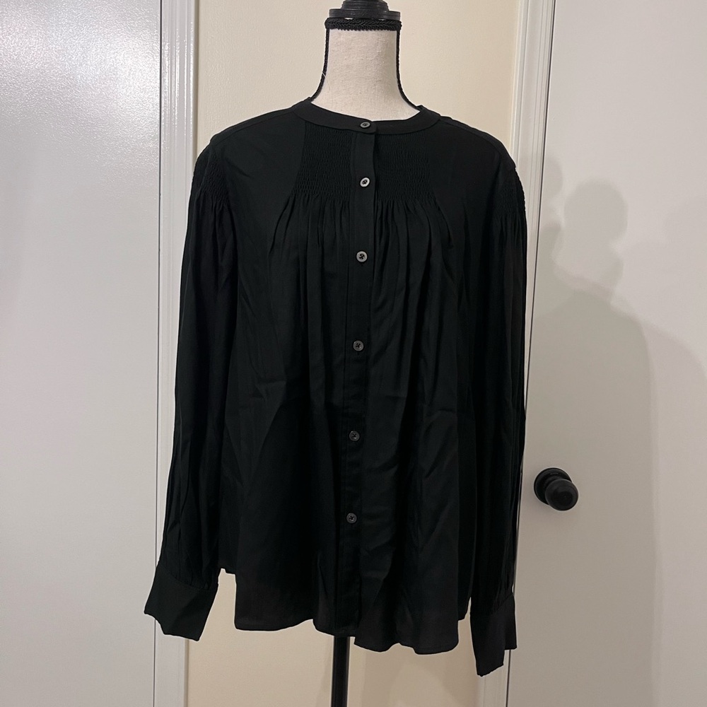 Rebecca Taylor Twill Blouse